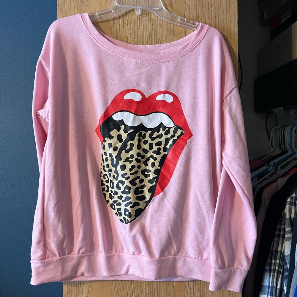 Off the shoulder Sweatshirt
